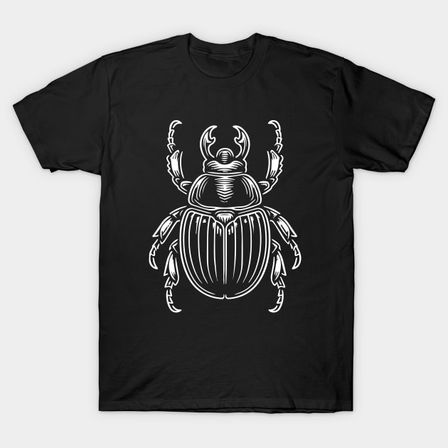 beattle insect sign T-Shirt by lkn